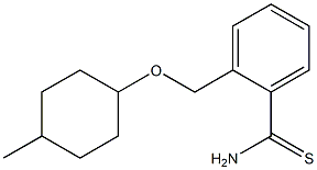 2-{[(4-methylcyclohexyl)oxy]methyl}benzenecarbothioamide