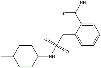 2-{[(4-methylcyclohexyl)sulfamoyl]methyl}benzene-1-carbothioamide