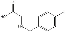 2-{[(4-methylphenyl)methyl]amino}acetic acid Structure