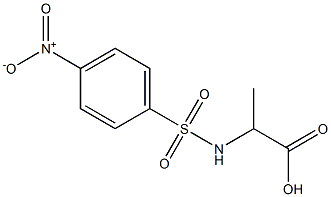 2-{[(4-nitrophenyl)sulfonyl]amino}propanoic acid|