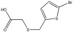 2-{[(5-bromothiophen-2-yl)methyl]sulfanyl}acetic acid