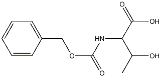 2-{[(benzyloxy)carbonyl]amino}-3-hydroxybutanoic acid Structure