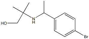 2-{[1-(4-bromophenyl)ethyl]amino}-2-methylpropan-1-ol