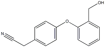 2-{4-[2-(hydroxymethyl)phenoxy]phenyl}acetonitrile