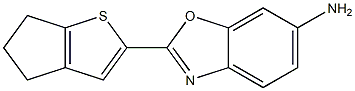 2-{4H,5H,6H-cyclopenta[b]thiophen-2-yl}-1,3-benzoxazol-6-amine|