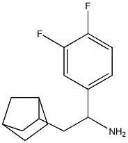 2-{bicyclo[2.2.1]heptan-2-yl}-1-(3,4-difluorophenyl)ethan-1-amine