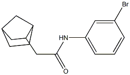 2-{bicyclo[2.2.1]heptan-2-yl}-N-(3-bromophenyl)acetamide
