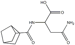 2-{bicyclo[2.2.1]heptan-2-ylformamido}-3-carbamoylpropanoic acid 结构式