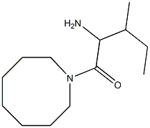 2-amino-1-(azocan-1-yl)-3-methylpentan-1-one Structure