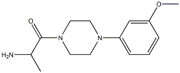 2-amino-1-[4-(3-methoxyphenyl)piperazin-1-yl]propan-1-one