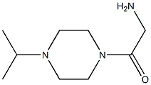 2-amino-1-[4-(propan-2-yl)piperazin-1-yl]ethan-1-one Structure