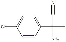 2-amino-2-(4-chlorophenyl)propanenitrile