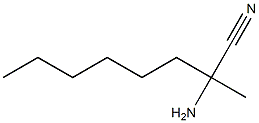 2-amino-2-methyloctanenitrile