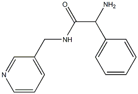  2-amino-2-phenyl-N-(pyridin-3-ylmethyl)acetamide