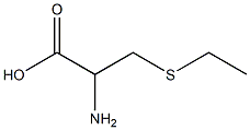 2-amino-3-(ethylthio)propanoic acid Structure