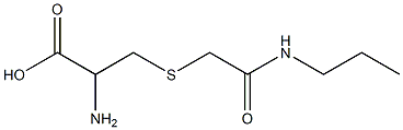 2-amino-3-{[2-oxo-2-(propylamino)ethyl]thio}propanoic acid|