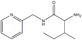 2-amino-3-methyl-N-(pyridin-2-ylmethyl)pentanamide