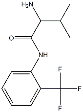 2-amino-3-methyl-N-[2-(trifluoromethyl)phenyl]butanamide