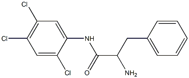 2-amino-3-phenyl-N-(2,4,5-trichlorophenyl)propanamide|