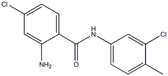 2-amino-4-chloro-N-(3-chloro-4-methylphenyl)benzamide