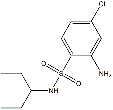  2-amino-4-chloro-N-(pentan-3-yl)benzene-1-sulfonamide