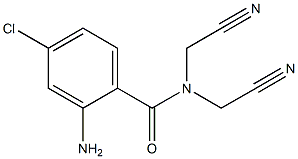 2-amino-4-chloro-N,N-bis(cyanomethyl)benzamide