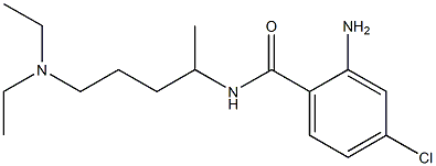 2-amino-4-chloro-N-[5-(diethylamino)pentan-2-yl]benzamide
