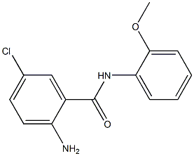  2-amino-5-chloro-N-(2-methoxyphenyl)benzamide