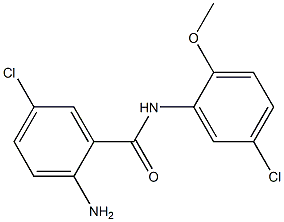 2-amino-5-chloro-N-(5-chloro-2-methoxyphenyl)benzamide