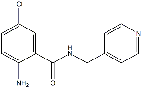  2-amino-5-chloro-N-(pyridin-4-ylmethyl)benzamide