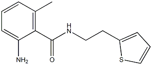 2-amino-6-methyl-N-(2-thien-2-ylethyl)benzamide