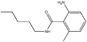2-amino-6-methyl-N-pentylbenzamide Structure