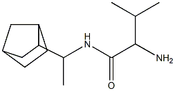 2-amino-N-(1-bicyclo[2.2.1]hept-2-ylethyl)-3-methylbutanamide Struktur