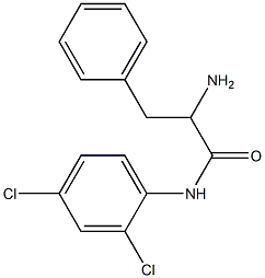 2-amino-N-(2,4-dichlorophenyl)-3-phenylpropanamide Structure