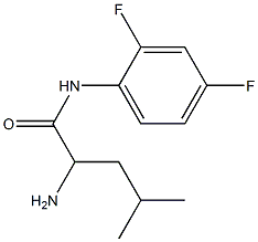 2-amino-N-(2,4-difluorophenyl)-4-methylpentanamide