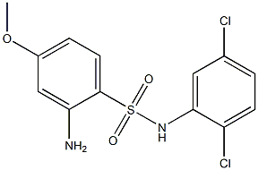 2-amino-N-(2,5-dichlorophenyl)-4-methoxybenzene-1-sulfonamide|