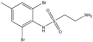 2-amino-N-(2,6-dibromo-4-methylphenyl)ethane-1-sulfonamide|