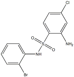 2-amino-N-(2-bromophenyl)-4-chlorobenzene-1-sulfonamide