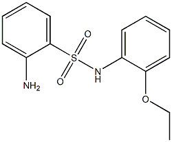 2-amino-N-(2-ethoxyphenyl)benzene-1-sulfonamide Structure