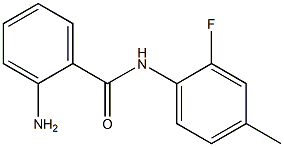 2-amino-N-(2-fluoro-4-methylphenyl)benzamide