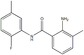 2-amino-N-(2-fluoro-5-methylphenyl)-3-methylbenzamide