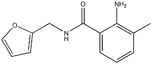 2-amino-N-(2-furylmethyl)-3-methylbenzamide|