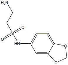 2-amino-N-(2H-1,3-benzodioxol-5-yl)ethane-1-sulfonamide