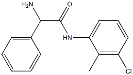 2-amino-N-(3-chloro-2-methylphenyl)-2-phenylacetamide|