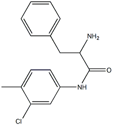 2-amino-N-(3-chloro-4-methylphenyl)-3-phenylpropanamide|