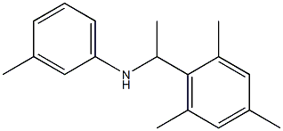  3-methyl-N-[1-(2,4,6-trimethylphenyl)ethyl]aniline