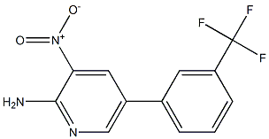 3-nitro-5-[3-(trifluoromethyl)phenyl]pyridin-2-amine