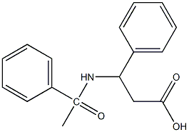 3-phenyl-3-(1-phenylacetamido)propanoic acid