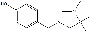 4-(1-{[2-(dimethylamino)-2-methylpropyl]amino}ethyl)phenol