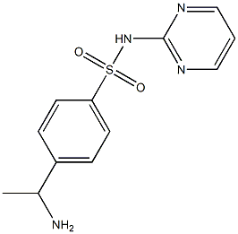 4-(1-aminoethyl)-N-(pyrimidin-2-yl)benzene-1-sulfonamide